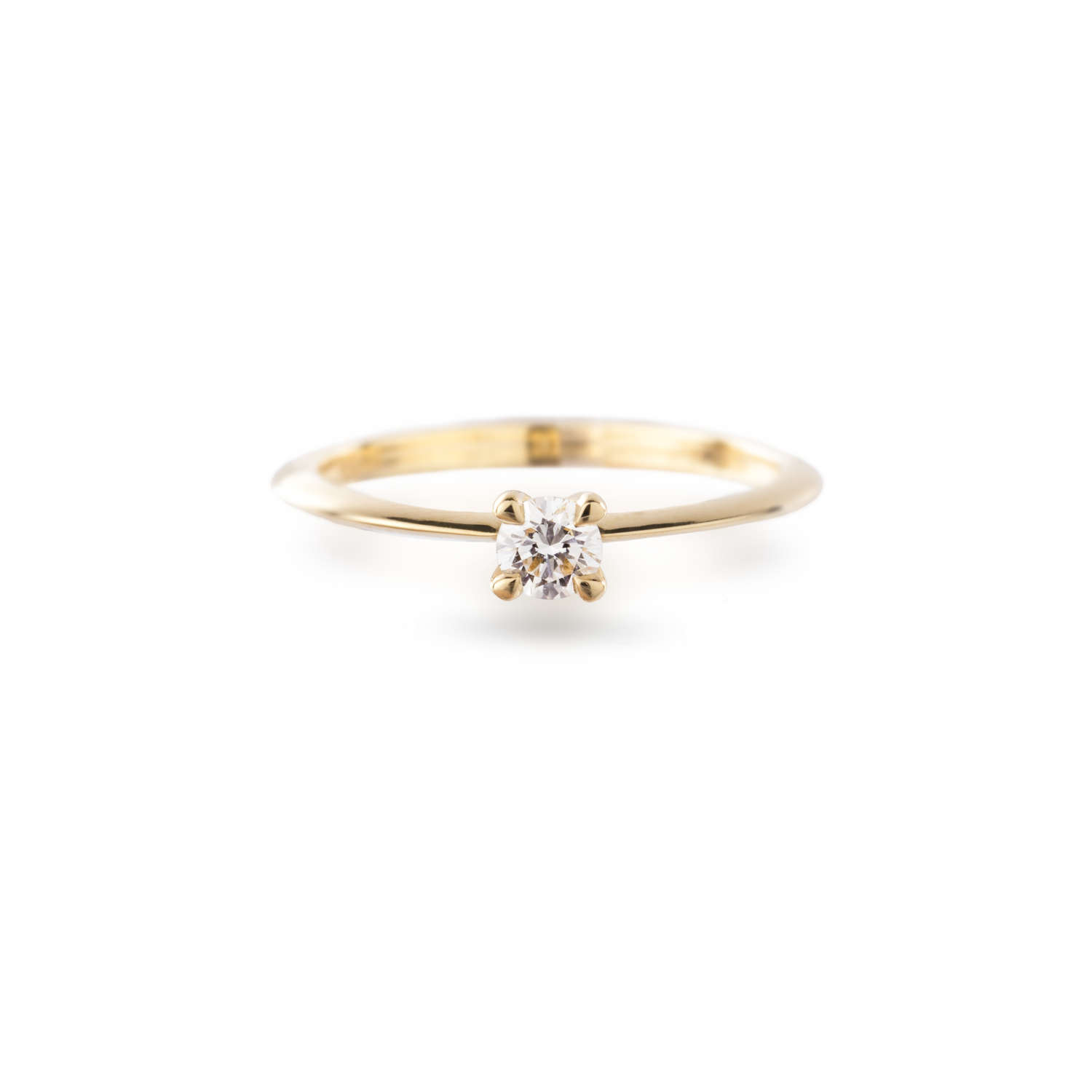 Unity Champagne Yellow Raw Ring – Diamond In The Rough Jewellry